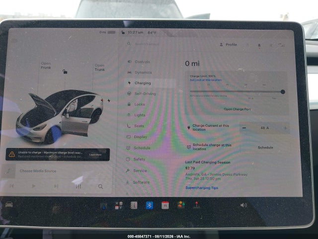 Aukcja sprzedaży 2021 Tesla Model Y Long Range Dual Motor All-wheel Drive, vin: 5YJYGDEE9MF212364, numer aukcji: 45847371