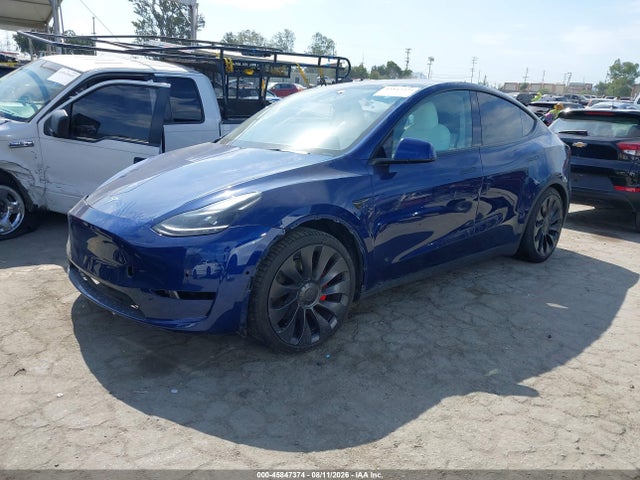 7SAYGDEF2NF491542 Tesla Model Y Performance Dual Motor All-wheel Drive