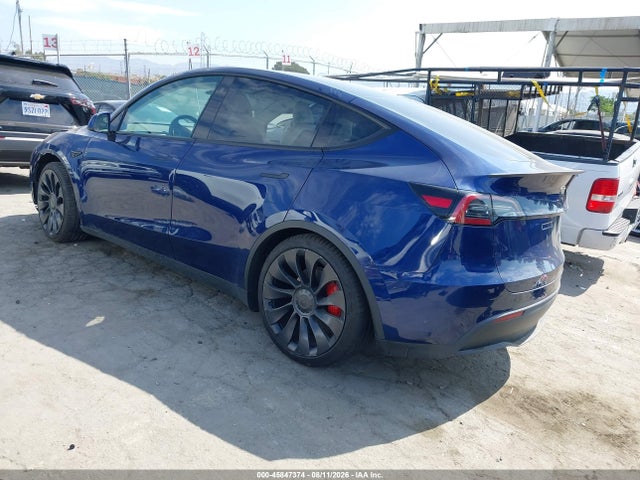 7SAYGDEF2NF491542 Tesla Model Y Performance Dual Motor All-wheel Drive