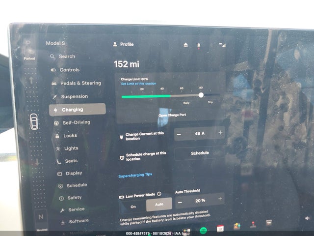 Продаж на аукціоні авто 2021 Tesla Model S Long Range Dual Motor All-wheel Drive, vin: 5YJSA1E58MF430186, номер лоту: 45847379