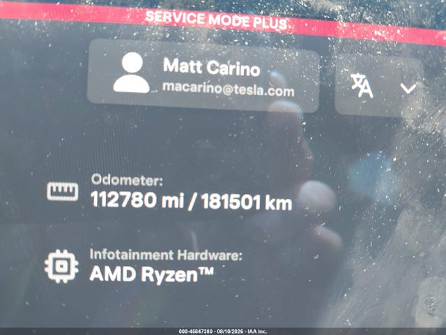 Продаж на аукціоні авто 2021 Tesla Model S Long Range Dual Motor All-wheel Drive, vin: 5YJSA1E52MF428398, номер лоту: 45847380