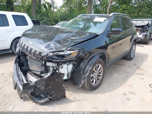 2021 Jeep Cherokee Latitude Plus 4x4 მანქანა იყიდება აუქციონზე, vin: 1C4PJMLB8MD115573, აუქციონის ნომერი: 45847460