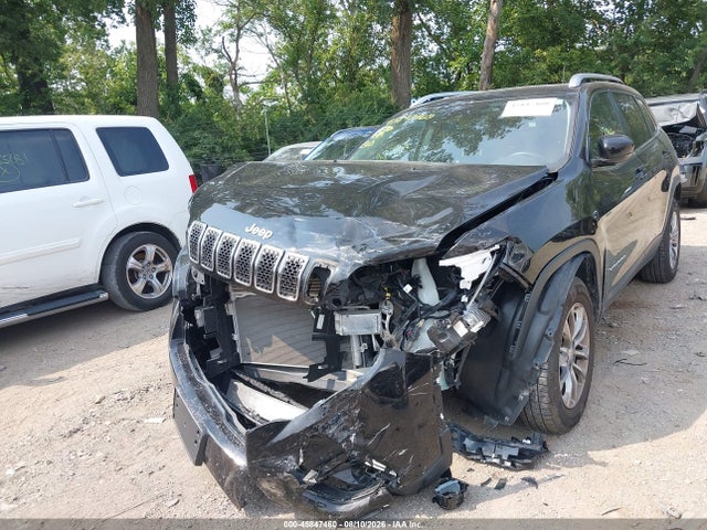 2021 Jeep Cherokee Latitude Plus 4x4 მანქანა იყიდება აუქციონზე, vin: 1C4PJMLB8MD115573, აუქციონის ნომერი: 45847460