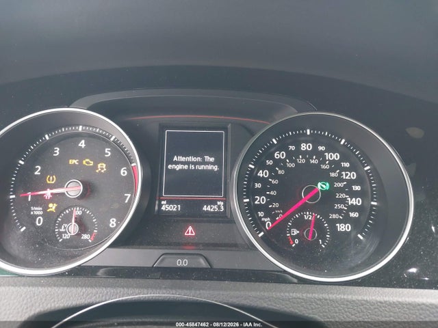 45847462 :رقم المزاد ، 3VW6T7AU9LM002534 vin ، 2020 Volkswagen Golf Gti 2.0t Autobahn/2.0t S/2.0t Se مزاد بيع