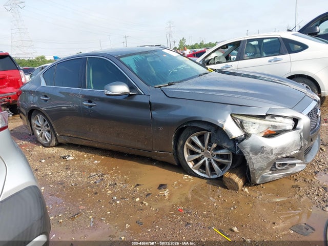 45847507 :رقم المزاد ، JN1BV7AR6FM415716 vin ، 2015 Infiniti Q50 مزاد بيع