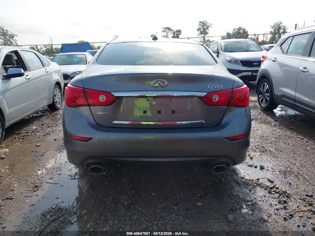 45847507 :رقم المزاد ، JN1BV7AR6FM415716 vin ، 2015 Infiniti Q50 مزاد بيع