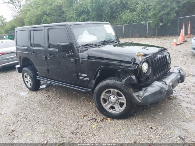Auction sale of the 2018 Jeep Wrangler Jk Unlimited Sport 4x4, vin: 1C4BJWDG3JL813946, lot number: 45847524
