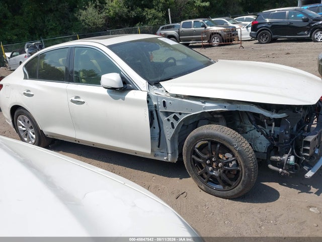 Aukcja sprzedaży 2018 Infiniti Q50 3.0t Luxe, vin: JN1EV7AR4JM435081, numer aukcji: 45847542