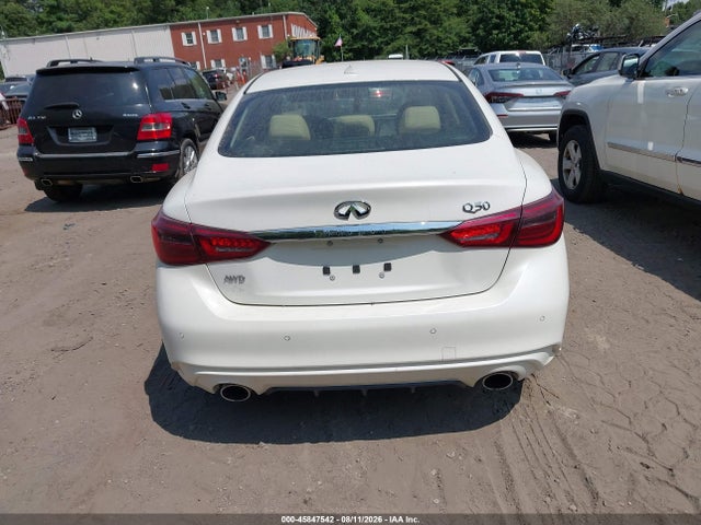 Aukcja sprzedaży 2018 Infiniti Q50 3.0t Luxe, vin: JN1EV7AR4JM435081, numer aukcji: 45847542