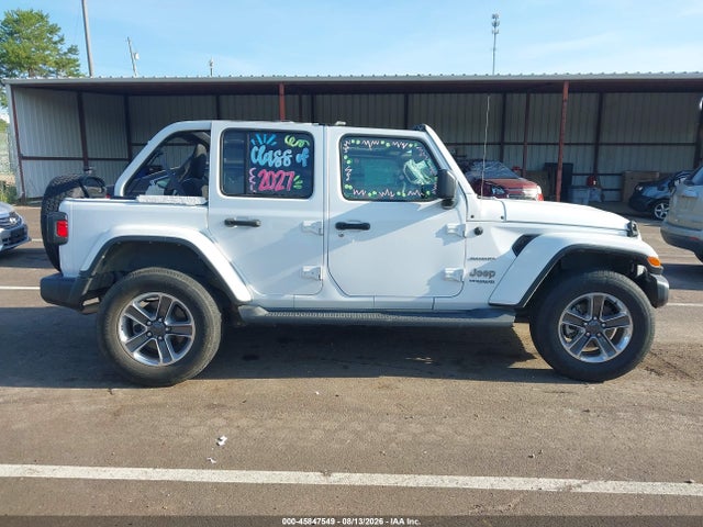 Aukcja sprzedaży 2022 Jeep Wrangler Unlimited Sahara 4x4, vin: 1C4HJXENXNW187569, numer aukcji: 45847549