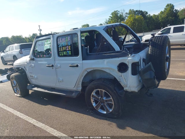 Aukcja sprzedaży 2022 Jeep Wrangler Unlimited Sahara 4x4, vin: 1C4HJXENXNW187569, numer aukcji: 45847549