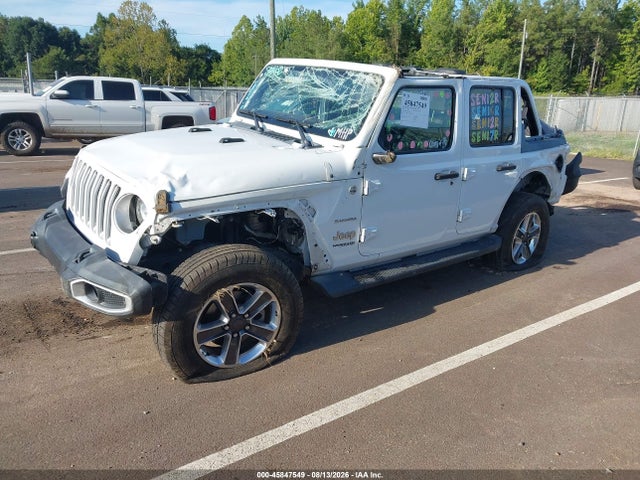 Aukcja sprzedaży 2022 Jeep Wrangler Unlimited Sahara 4x4, vin: 1C4HJXENXNW187569, numer aukcji: 45847549