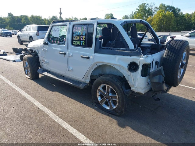 Aukcja sprzedaży 2022 Jeep Wrangler Unlimited Sahara 4x4, vin: 1C4HJXENXNW187569, numer aukcji: 45847549