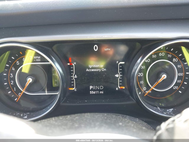 Aukcja sprzedaży 2022 Jeep Wrangler Unlimited Sahara 4x4, vin: 1C4HJXENXNW187569, numer aukcji: 45847549