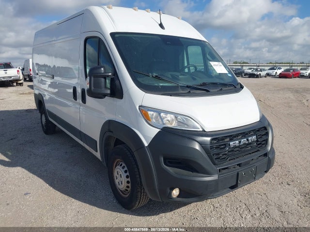 2025 Ram Promaster 3500 Tradesman High Roof 159 Wb W/pass Seat მანქანა იყიდება აუქციონზე, vin: 3C6MRVHG0SE548328, აუქციონის ნომერი: 45847589