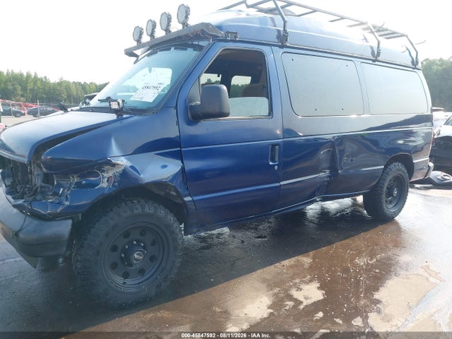 45847592 :رقم المزاد ، 1FMNE11W07DA86005 vin ، 2007 Ford E-150 Chateau/xl/xlt مزاد بيع