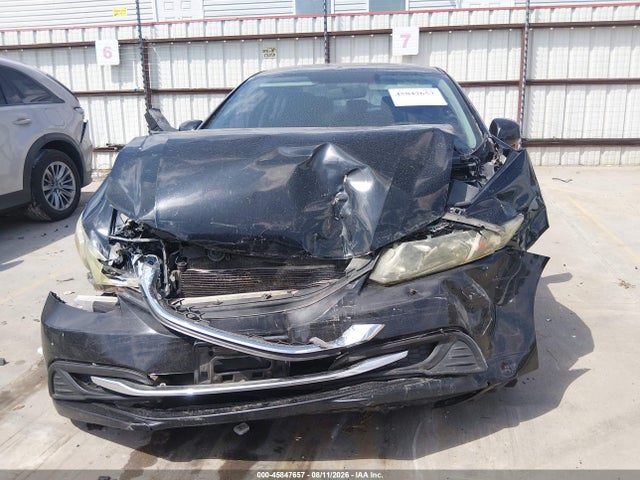 45847657 :رقم المزاد ، 19XFB2F56DE219447 vin ، 2013 Honda Civic Lx مزاد بيع