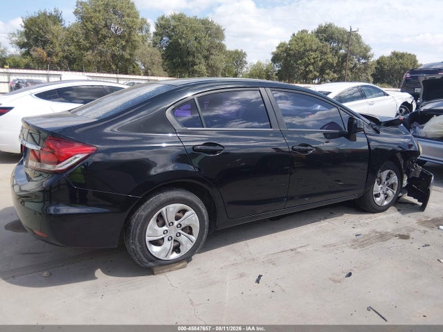 45847657 :رقم المزاد ، 19XFB2F56DE219447 vin ، 2013 Honda Civic Lx مزاد بيع
