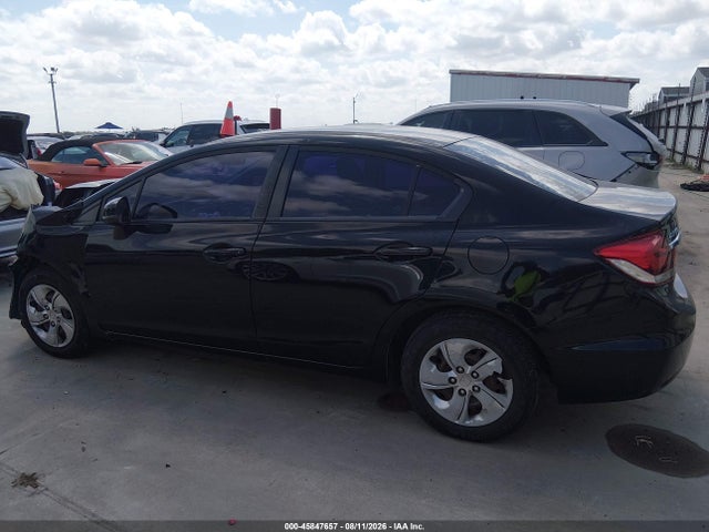 45847657 :رقم المزاد ، 19XFB2F56DE219447 vin ، 2013 Honda Civic Lx مزاد بيع