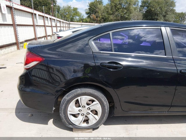 45847657 :رقم المزاد ، 19XFB2F56DE219447 vin ، 2013 Honda Civic Lx مزاد بيع