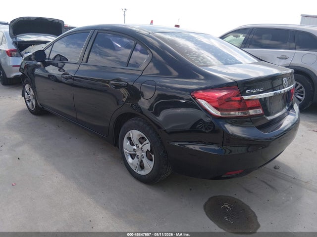 45847657 :رقم المزاد ، 19XFB2F56DE219447 vin ، 2013 Honda Civic Lx مزاد بيع
