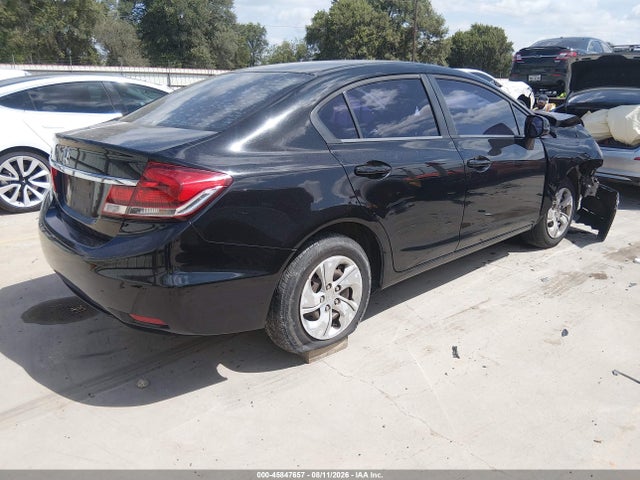 45847657 :رقم المزاد ، 19XFB2F56DE219447 vin ، 2013 Honda Civic Lx مزاد بيع