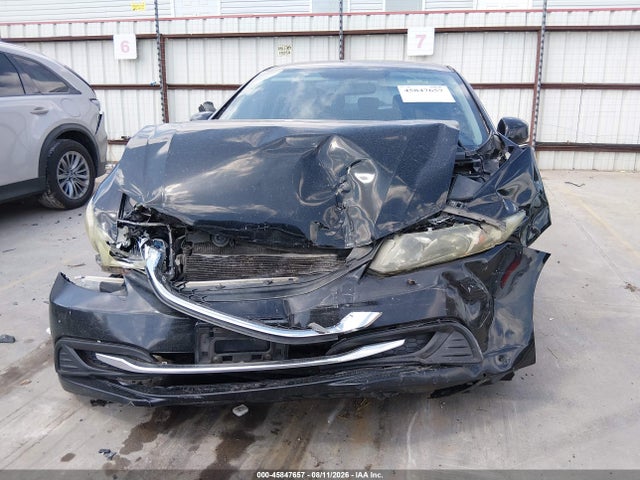 45847657 :رقم المزاد ، 19XFB2F56DE219447 vin ، 2013 Honda Civic Lx مزاد بيع