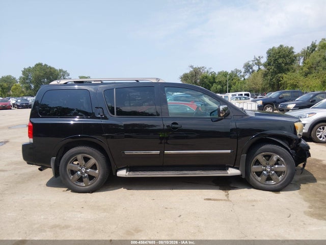 45847685 :رقم المزاد ، 5N1AA0NE6EN604230 vin ، 2014 Nissan Armada Platinum مزاد بيع