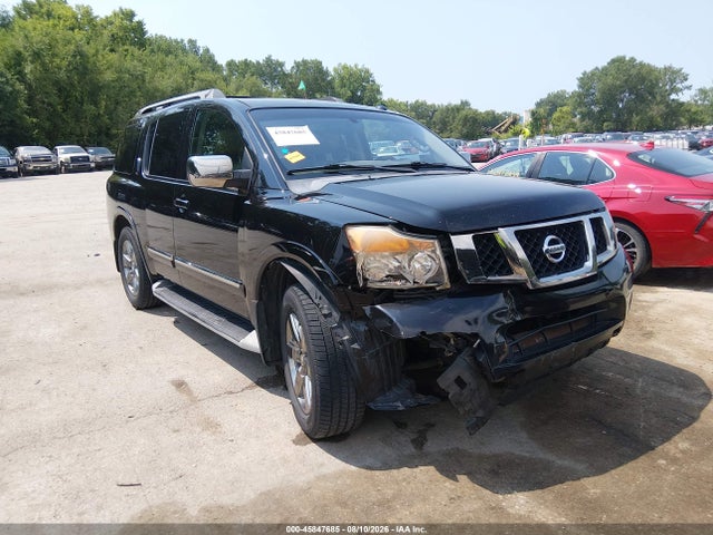 45847685 :رقم المزاد ، 5N1AA0NE6EN604230 vin ، 2014 Nissan Armada Platinum مزاد بيع