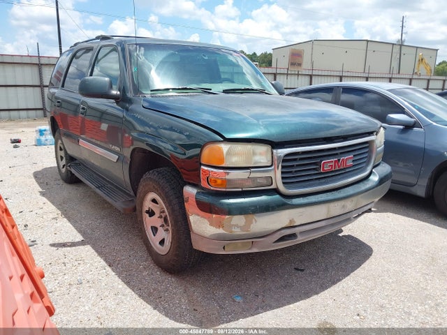 2002 Gmc Yukon Slt მანქანა იყიდება აუქციონზე, vin: 1GKEC13V52R327071, აუქციონის ნომერი: 45847789