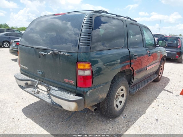 2002 Gmc Yukon Slt მანქანა იყიდება აუქციონზე, vin: 1GKEC13V52R327071, აუქციონის ნომერი: 45847789