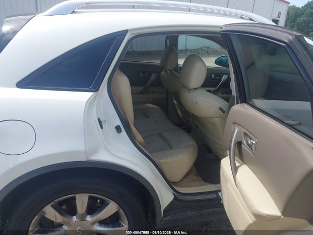 Aukcja sprzedaży 2006 Infiniti Fx35, vin: JNRAS08W76X208982, numer aukcji: 45847869