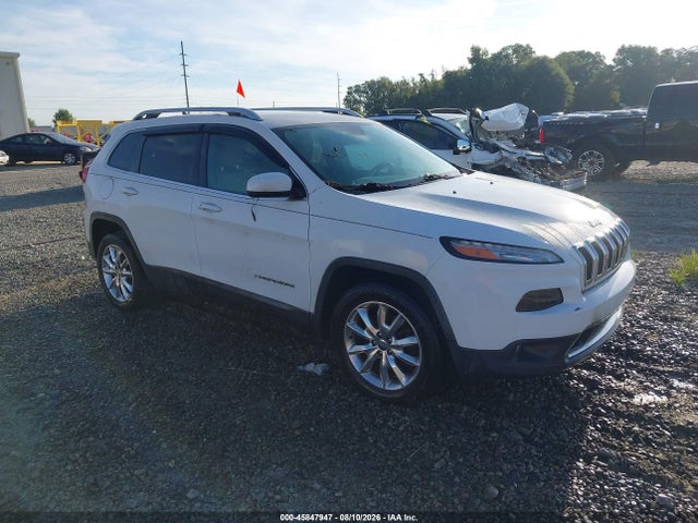 2015 Jeep Cherokee Limited მანქანა იყიდება აუქციონზე, vin: 1C4PJLDB0FW701796, აუქციონის ნომერი: 45847947