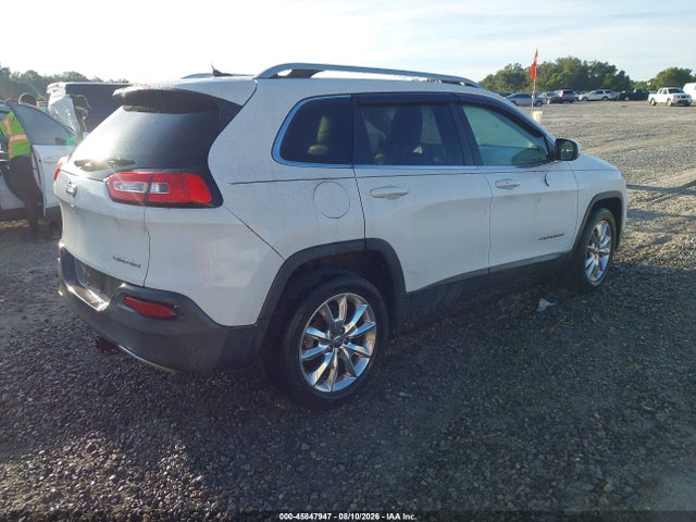 2015 Jeep Cherokee Limited მანქანა იყიდება აუქციონზე, vin: 1C4PJLDB0FW701796, აუქციონის ნომერი: 45847947
