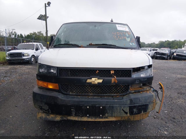 2024 Chevrolet Express Cargo Rwd 2500 Extended Wheelbase Wt მანქანა იყიდება აუქციონზე, vin: 1GCWGBFP7R1292663, აუქციონის ნომერი: 45848014