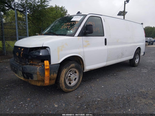 2024 Chevrolet Express Cargo Rwd 2500 Extended Wheelbase Wt მანქანა იყიდება აუქციონზე, vin: 1GCWGBFP7R1292663, აუქციონის ნომერი: 45848014