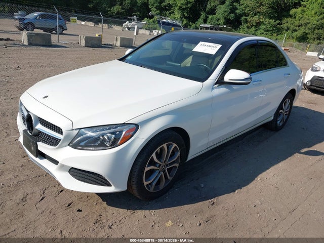 45848018 :رقم المزاد ، 55SWF4KB4HU212071 vin ، 2017 Mercedes-benz C 300 4matic مزاد بيع