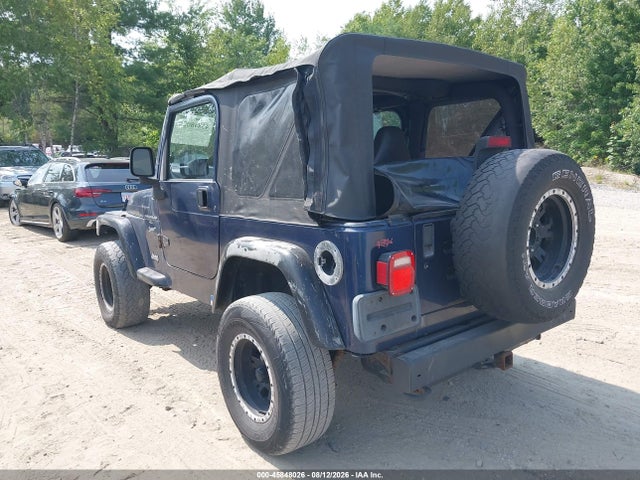 Aukcja sprzedaży 2001 Jeep Wrangler Sport, vin: 1J4FA49S61P345751, numer aukcji: 45848026
