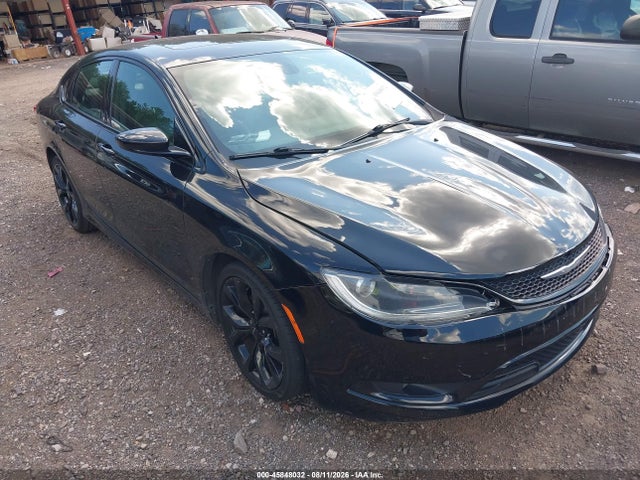 2015 Chrysler 200 S მანქანა იყიდება აუქციონზე, vin: 1C3CCCBB3FN617753, აუქციონის ნომერი: 45848032