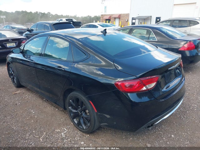 2015 Chrysler 200 S მანქანა იყიდება აუქციონზე, vin: 1C3CCCBB3FN617753, აუქციონის ნომერი: 45848032
