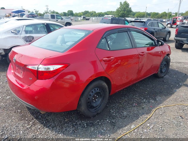 45848068 :رقم المزاد ، 5YFBURHEXGP476077 vin ، 2016 Toyota Corolla Le مزاد بيع