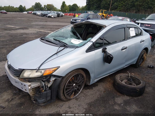 Продаж на аукціоні авто 2012 Honda Civic Lx, vin: 19XFB2F53CE330987, номер лоту: 45848094