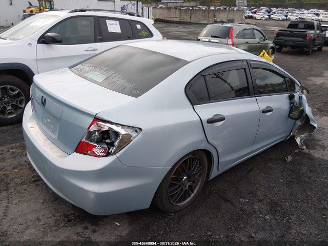 Продаж на аукціоні авто 2012 Honda Civic Lx, vin: 19XFB2F53CE330987, номер лоту: 45848094