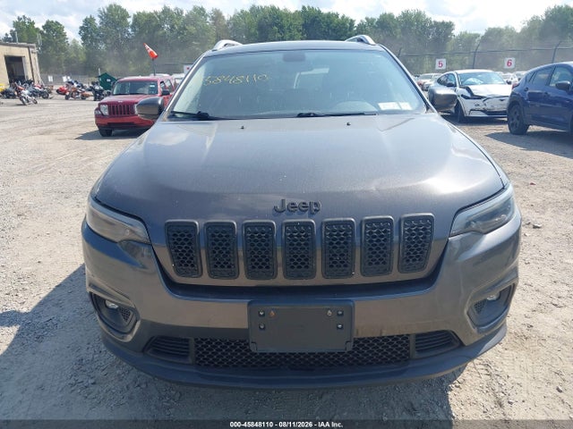 45848110 :رقم المزاد ، 1C4PJMLX1KD271382 vin ، 2019 Jeep Cherokee Latitude Plus 4x4 مزاد بيع
