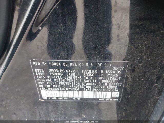 3HGGK5H97JM717651 Honda Fit Ex-l