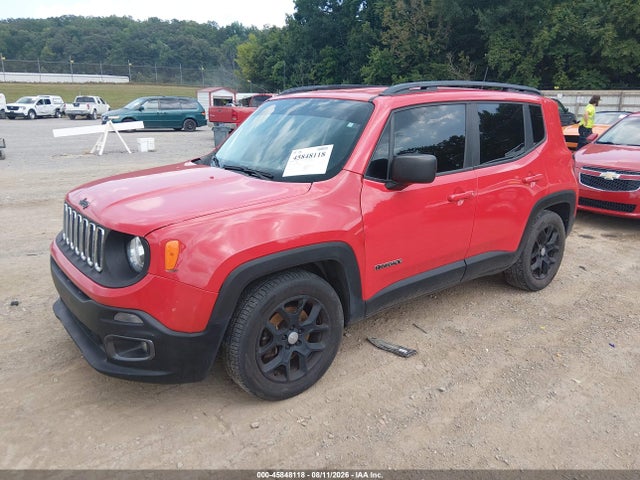 2017 Jeep Renegade Sport მანქანა იყიდება აუქციონზე, vin: ZACCJAAB5HPE82244, აუქციონის ნომერი: 45848118