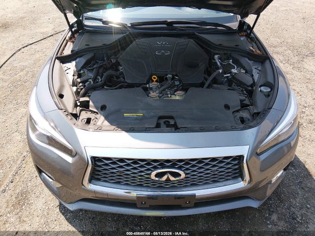 2019 Infiniti Q50 3.0t Luxe მანქანა იყიდება აუქციონზე, vin: JN1EV7AR1KM591855, აუქციონის ნომერი: 45848166