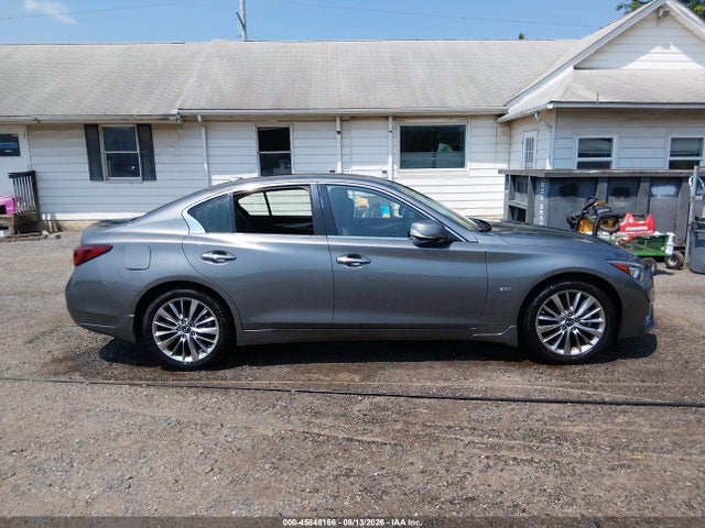 2019 Infiniti Q50 3.0t Luxe მანქანა იყიდება აუქციონზე, vin: JN1EV7AR1KM591855, აუქციონის ნომერი: 45848166