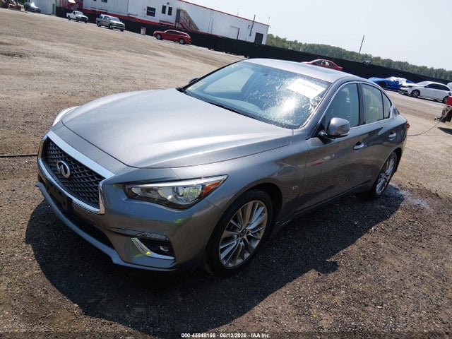 2019 Infiniti Q50 3.0t Luxe მანქანა იყიდება აუქციონზე, vin: JN1EV7AR1KM591855, აუქციონის ნომერი: 45848166