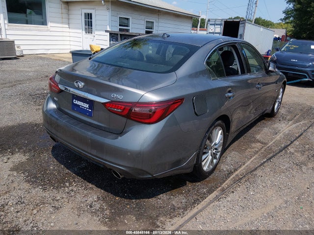 2019 Infiniti Q50 3.0t Luxe მანქანა იყიდება აუქციონზე, vin: JN1EV7AR1KM591855, აუქციონის ნომერი: 45848166
